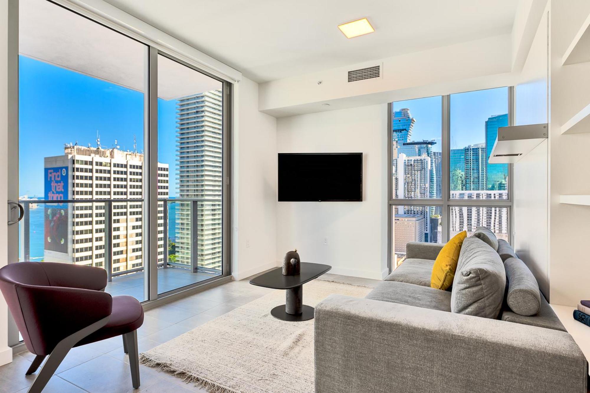 Apartamento Spacious Studio In The Heart Of Downtown Miami Exterior foto